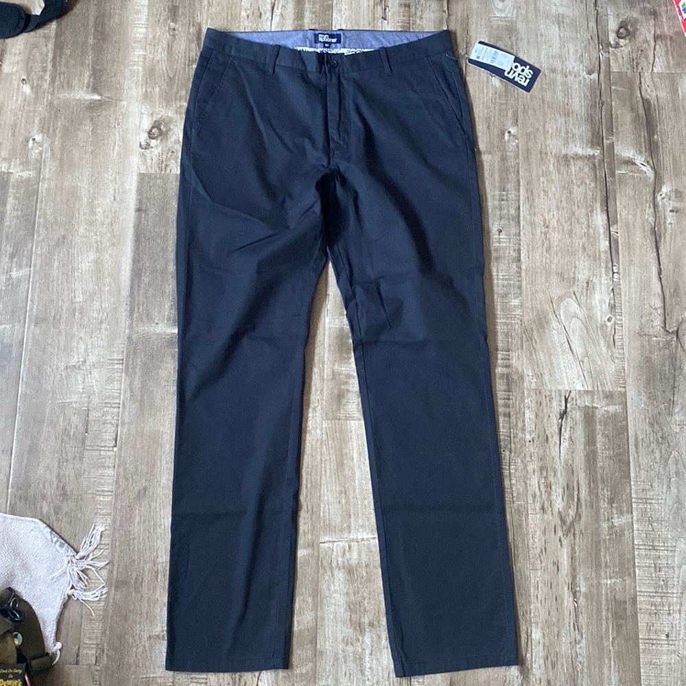 Reyn Spooner Black Slim Fit Chino Pants